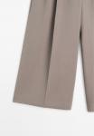 Брюки Massimo Dutti FLOWING WIDE-LEG , Mottled Brown - фото 8