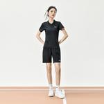 Рубашка поло женская черная Lining - фото 5