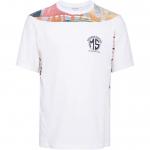 Футболка с принтом Marine Serre, белый - фото