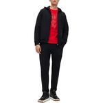 Свитер мужской черный HUGO BOSS - фото 3