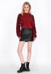 Джемпер myMo ROCKS Jumper, Burgundy/Black/Bordeaux - фото 2