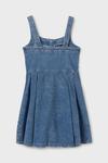 Детское джинсовое платье Mayoral, синий - фото 3