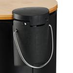 Бак с педалью Relaxdays, черный - фото 5