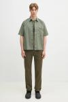 Хлопковая рубашка C.P. Company, зеленый - фото 5