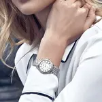 LONGINES Часы Men's Military Flag Collection Watch, White Dial - фото 4