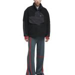 A COLD WALL* Bonded Axis панельная флисовая куртка A-COLD-WALL*, черный - фото 4