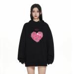 Худи HelloKitty Hello Kitty SS25 Unisex Sanrio, черный - фото
