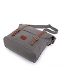 Сумка-мессенджер из парусины Forest TSD BRAND, серый - фото 8