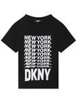 Футболка стандартного кроя Dkny, черный - фото