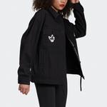 Женская джинсовая куртка Adidas Originals, цвет Black - фото 4