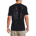 Футболка repeat graphics t-shirt 'black' Under Armour, черный - фото 4