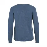 Свитер Vila Ril v neck, синий - фото 4
