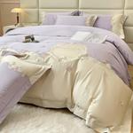 LUOLAI HOME Комплект постельного белья, 4 предмета, 200 см - фото