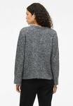 Джемпер VILA VIMELIE RUNDHALS, Medium Grey Melange/Dark Grey - фото 3