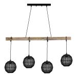 Подвесной светильник Globo Lighting Hermi Typ E, железо - 4 пламени - фото 3