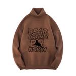 Трикотажная футболка унисекс BEAR UNION, цвет хаки - фото 8