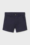 Детские шорты чино basic Mayoral, темно-синий - фото