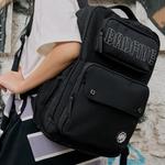 LINING Полиэстеровый рюкзак обычный унисекс черный - фото 6