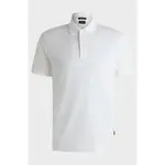 Поло BOSS Press 28 10271433 01, белый - фото 3