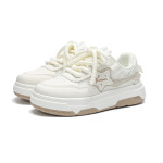 Кроссовки Forever 21 Skateboarding Shoes Women's Low-top, белый/хаки - фото