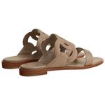 HERMES Тапочки Lagune Slide женские бежевые - фото 5