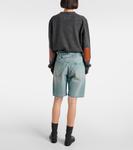 Джинсовые бермуды Maison Margiela, светло-синий - фото 3