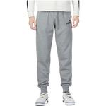 Брюки essentials fleece pants 'grey' Puma, серый - фото 2