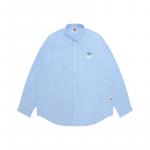 Рубашка с вышивкой логотипа A Bathing APE Aape, зеленый - фото 3