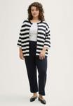 Кардиган TOM TAILOR Cardigan, Navy Offwhite Block Stripe/Dark Blue - фото 2