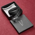 JAGUAR Кожаный ремень мужской, Black - фото 10