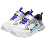 Обувь для малышей, кроссовки Ginoble, цвет White/Silver/Ice Blue/Black - фото 2