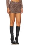 Юбка-шорты Dallyn Amanda Uprichard, brown paisley - фото 2