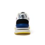 Кроссовки Kappa унисекс, Classic White/Burgundy-012 - фото 2