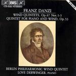 CD диск Danzi / Derwinger / Philharmonic Wind Quintet: Wind Quintets in G Op67 - фото