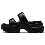 Шлепанцы женские 73Hours, черный - фото