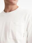 Marc O'Polo лонгслив с карманом, белый - фото 4