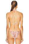 Бикини топ Daphne Shani Shemer, Pink Print - фото 3