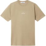 Футболка Compass Printed Crewneck STONE ISLAND, Light Umber - фото