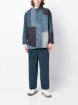 By Walid Miles panelled shirt jacket, синий - фото 2
