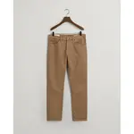 Джинсы Gant Desert Regular Fit, коричневый - фото 3