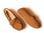 Тапочки Minnetonka Pile Lined Softsole Slipper - Women's, серо-коричневый - фото 6