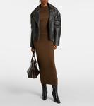 Эта юбка миди Acne Studios, Mud Brown - фото 2