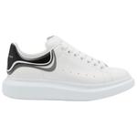 Кроссовки кожаные Alexander Mcqueen, белый / серый - фото 2