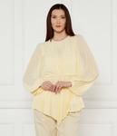 Блуза Regular fit Twinset, желтый - фото