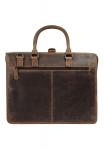 Портфель, натуральная кожа BAGAN, коричневый - фото 10