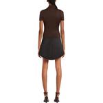 Куртка-толстовка Courrèges Interlock на молнии COURREGES, коричневый - фото 4