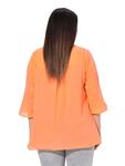 Туника Ulla Popken, коралловый - фото 3