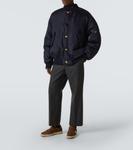 Кроссовки с замшевыми вставками Downtown Prada, Mogano+Corinto - фото 2