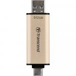 Transcend JetFlash 930C 2-In-1 Flash Drive (512GB) TS512GJF930C - фото