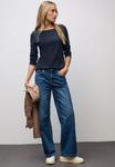 Топ Street One BASIC LANGARM, Blau/Dark Blue - фото 4